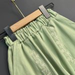 کراپ شلوار گلدوزی - Image 5