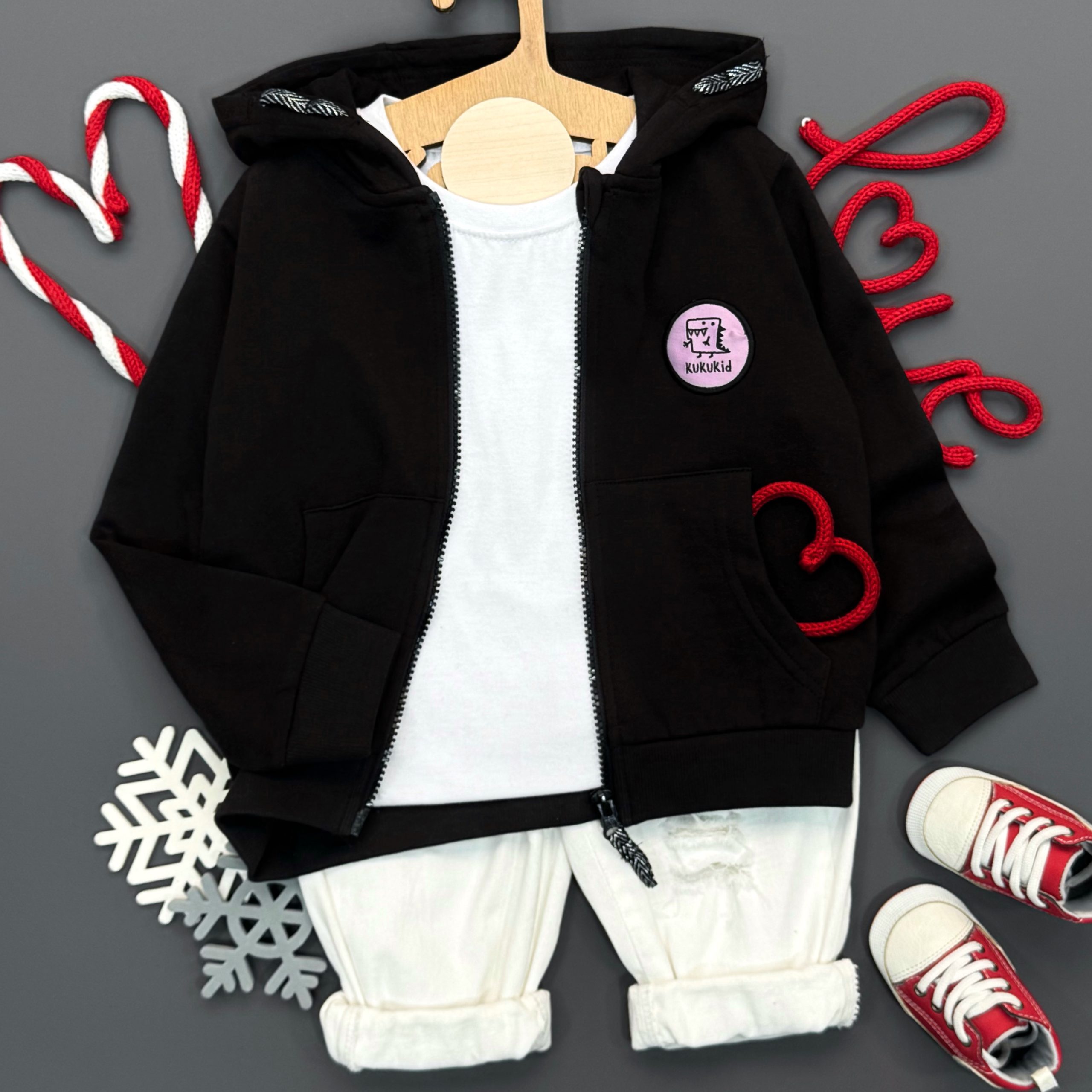 IMG_2399 سویشرت مشکی - Image 1