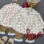 شومیز شلوار گل گلی - Image 2