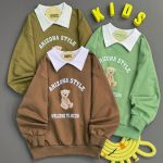 بلوز یقه دار خرسی - Image 2