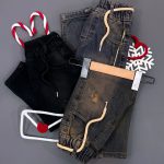 شلوار مام رنگی