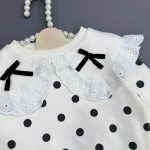 بلوز دامن خال خالی - Image 2