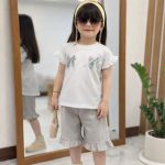 تیشرت شلوارک پاپیون - Image 2