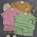 کراپ شورتک رنگین کمان - Image 2