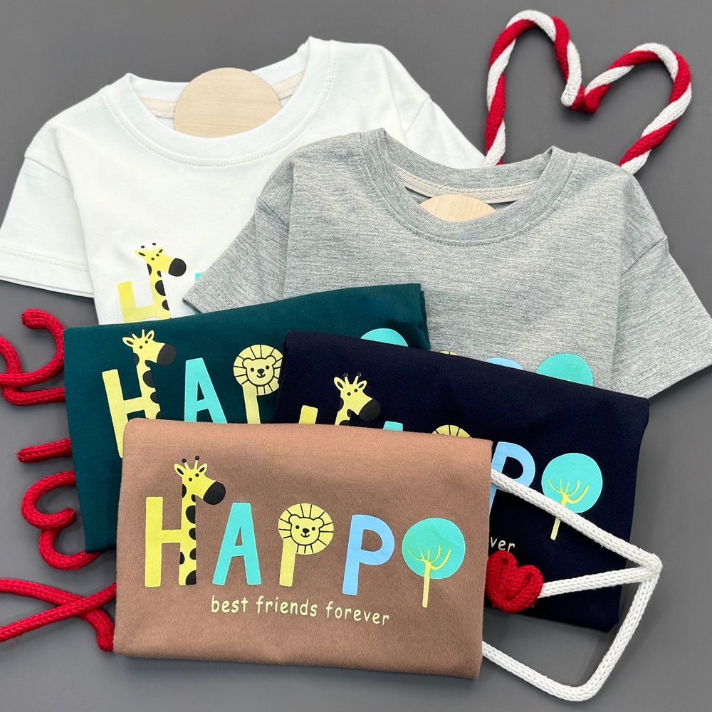 IMG_6555 تیشرت زرافه happy - Image 1