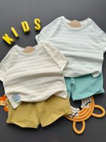 تیشرت شلوارک stripes - Image 5