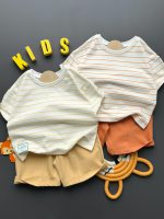تیشرت شلوارک stripes - Image 4