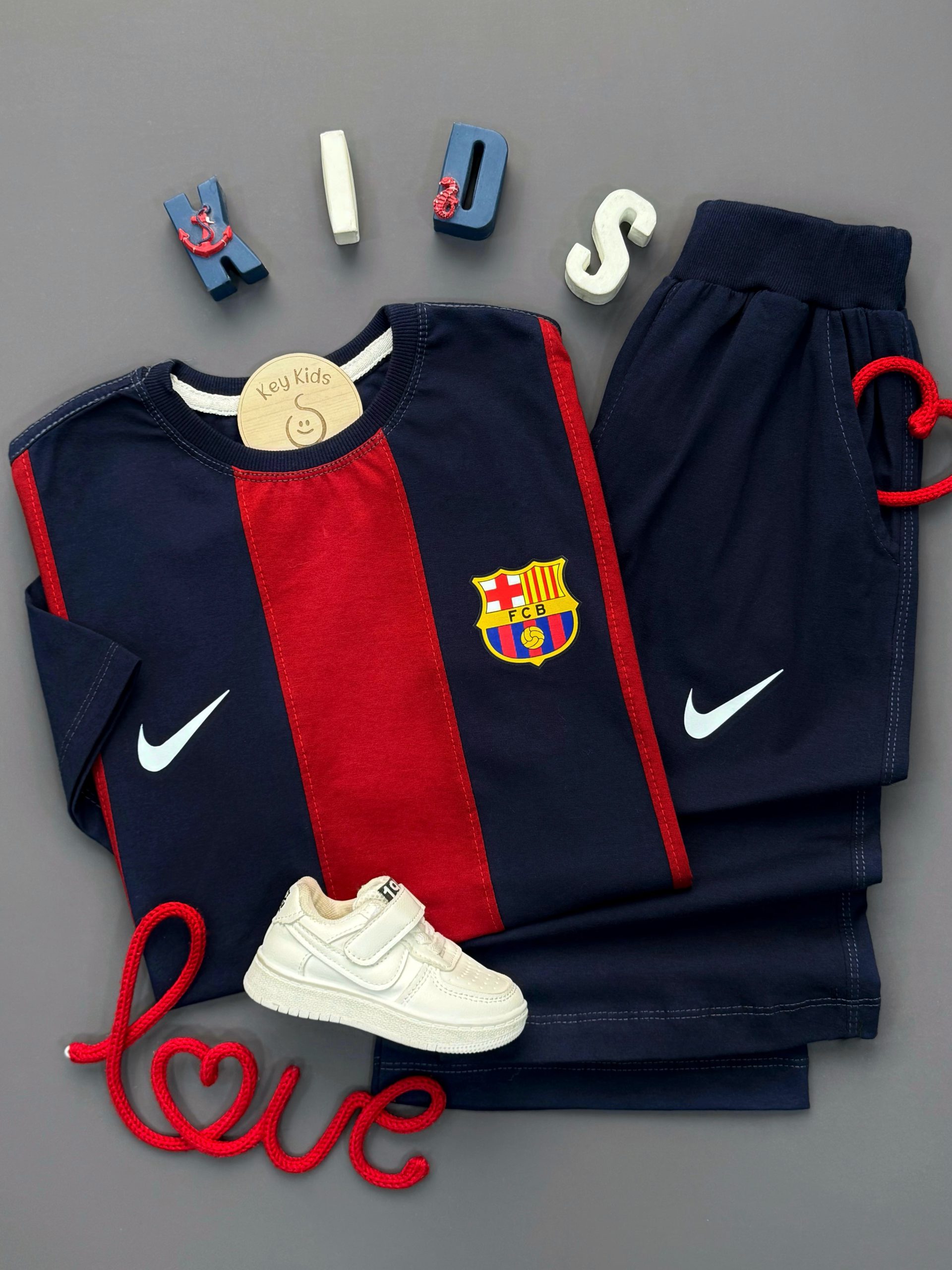 IMG_0357 تیشرت شلوارک fcb - Image 1